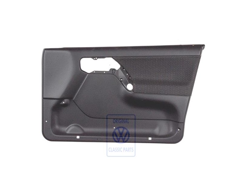 VW Original Revestimiento Puerta (Tela) Negro - 1H4867012BHBFY