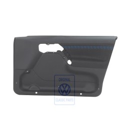 VW Original Revestimiento Puerta (Tela) Negro/Azul - 1H4867012BHDYQ
