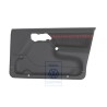 VW Original Revestimiento Puerta (Tela) Negro/Rojo - 1H4867012BHENB
