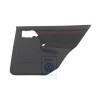 VW Original Revestimiento Puerta (Tela) Negro/Rojo - 1H4867212BDECZ