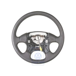 VW Original Volante Direccion (Cuero) Negro - 1H0419091AF1BX