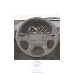 VW Original Volante Direccion Negro Satinado - 1H0419091AQ01C