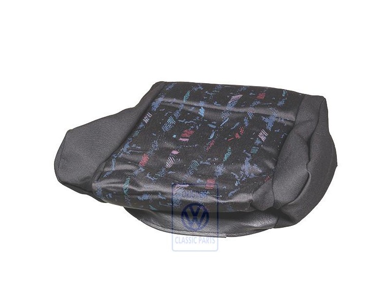VW Original Tapizado Asiento (Tejido/Cuero Artificial) Negro - 1H0881405CMDTL