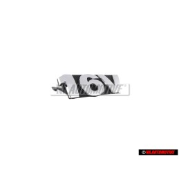 VW Original 16V Frente Rotulo Insignia Emblema Cromo - 6X0853679 FDY
