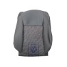 VW Original Tapizado Respaldo (Tejido) Negro - 1H0881805ECDTN