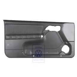 VW Original Revestimiento Puerta (Cuero/Cuero Sintetico) Negro - 1H3867011ANCNN
