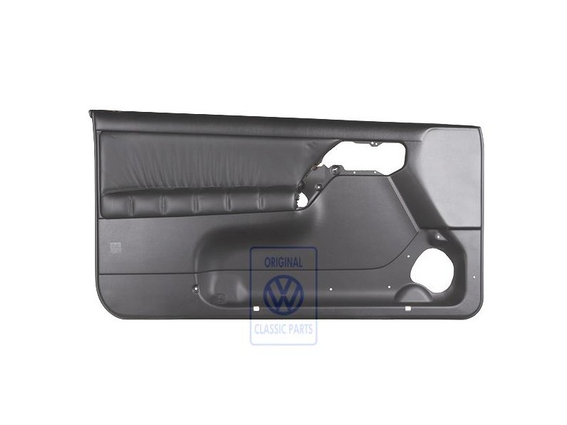 VW Original Revestimiento Puerta (Cuero/Cuero Sintetico) Negro - 1H3867011ANCNN