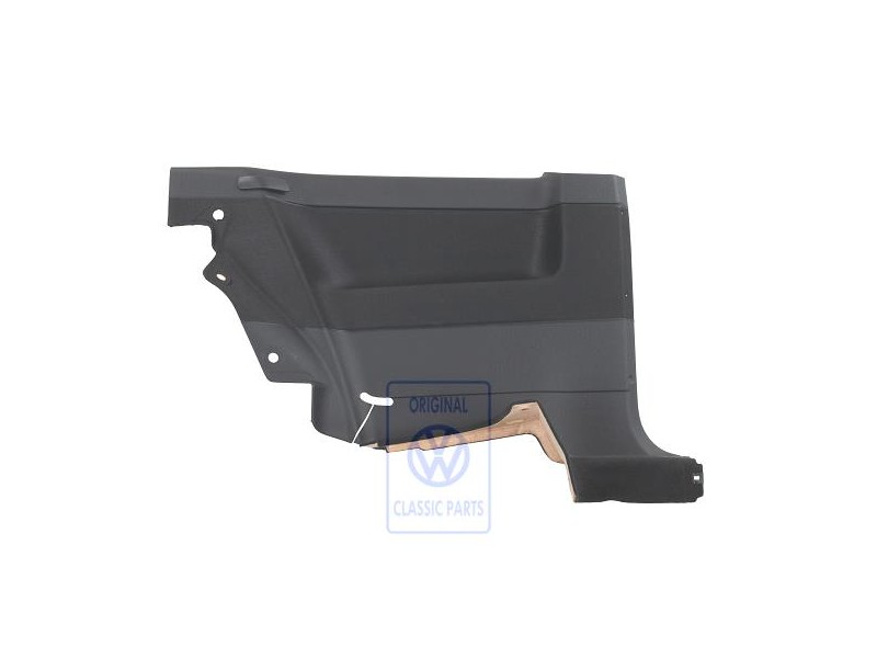 VW Original Revestimiento Lateral (Tela) Negro - 1H3867043BJBLQ