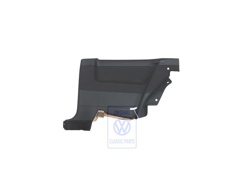 VW Original Revestimiento Lateral (Tela) Negro - 1H3867044BJBKA
