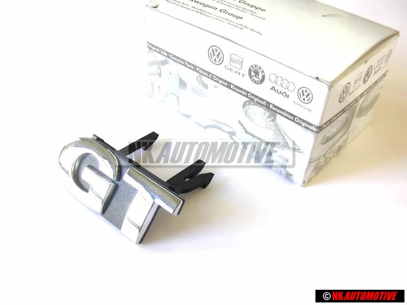 VW Original Gt Frente Rotulo Insignia Emblema Cromo - 6X0853679A PWV