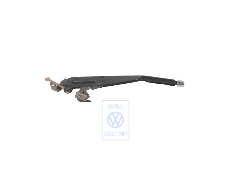 VW Original Palanca Del Freno De Mano Plata/Negro - 1H0711303E 3ZS