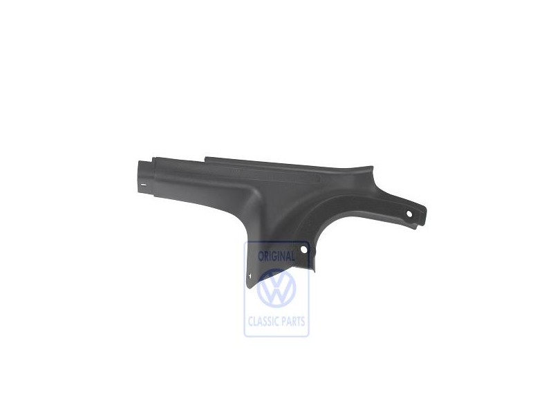 VW Original Liston De Umbral Negro Satinado - 1H4853372B B41