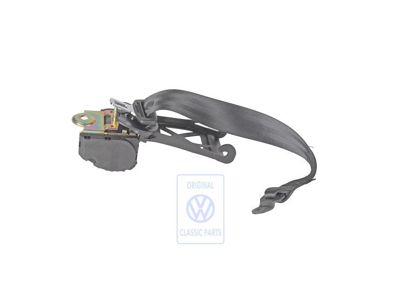VW Original Cinturon Segur. Tres Puntos Negro Satinado - 1H4857805A B41