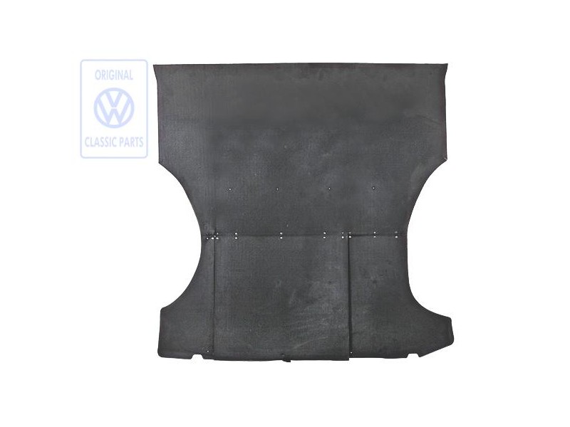 VW Original Placa Cobertora Para Piso De Maletero Negro - 1H0860483E 041