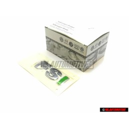 VW Original FSI Trasero Rotulo Insignia Emblema Cromo Verde - 6E0853675A KKH
