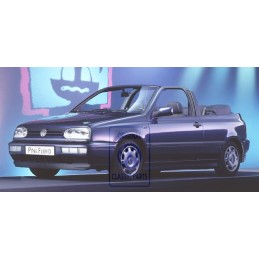 VW Original Rotulo Autoadhesivo Verde/Azul - 1H6853431F 2JE