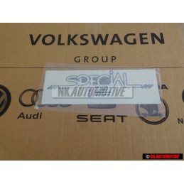 VW Original Rotulo Autoadhesivo Plata Diamante - 1H6853431K 9ZD