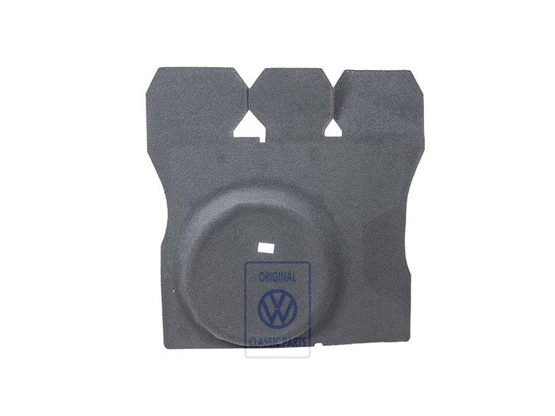 VW Original Moqueta Del Maletero Negro - 1H6863463B 4AY
