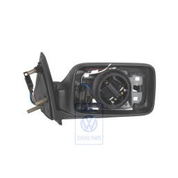 VW Original Caja De Espejo Exterior Negro Satinado - 1H2857508A 01C