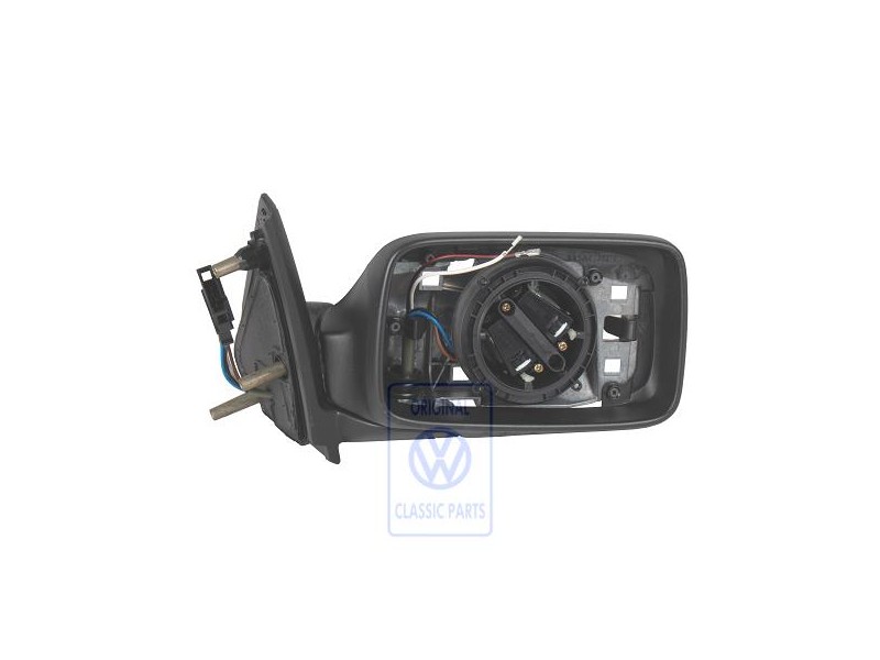 VW Original Caja De Espejo Exterior Negro Satinado - 1H2857508A 01C