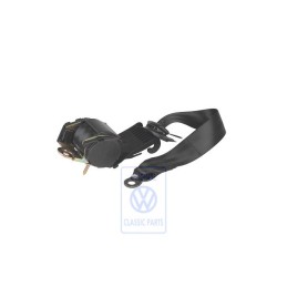 VW Original Cinturon Segur. Tres Puntos Negro Satinado - 1H3857805A B41