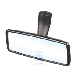 VW Original Espejo Interior, Antideslumbrante Negro Satinado - 6N0857511A 01C