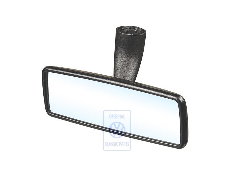 VW Original Espejo Interior, Antideslumbrante Negro Satinado - 6N0857511A 01C