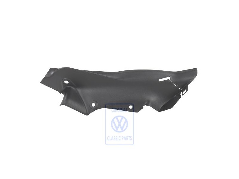 VW Original Revestimiento Pasarruedas Negro Satinado - 1H4867765 B41