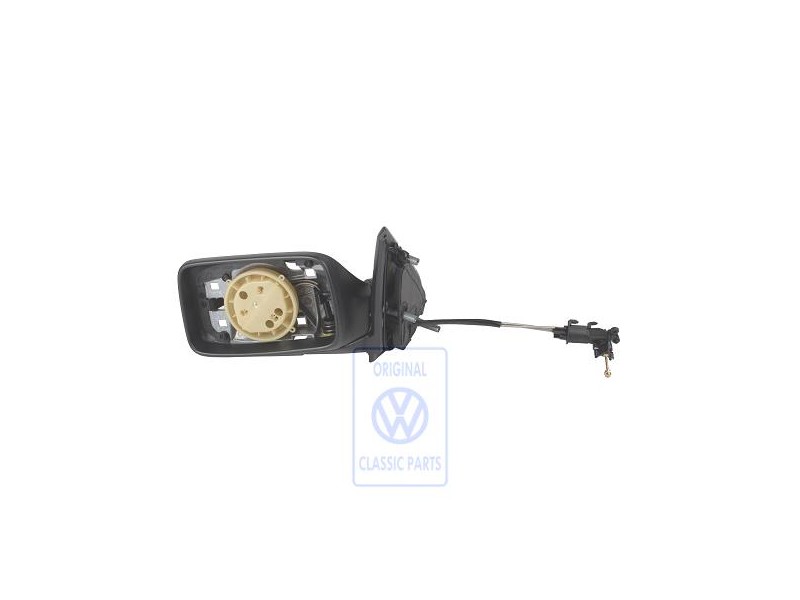 VW Original Caja De Espejo Exterior Negro Satinado - 1H1857507 01C
