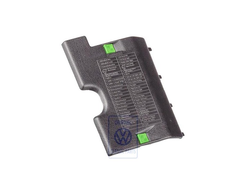 VW Original Cubierta Negro Satinado - 1H1857917 B41