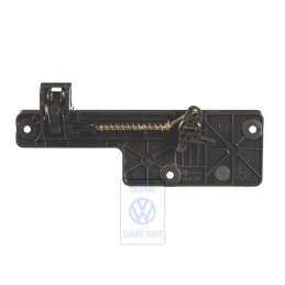 VW Original Cierre Negro Satinado - 1H2857131 01C