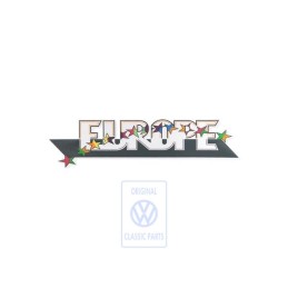 VW Original Rotulo Autoadhesivo Negro/Multicolor - 1H9853432 V05