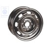 VW Original Llanta De Acero Negro Rally - 1HM601025 03C