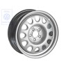VW Original Llanta De Acero Color Cromo - 3A0601027 091