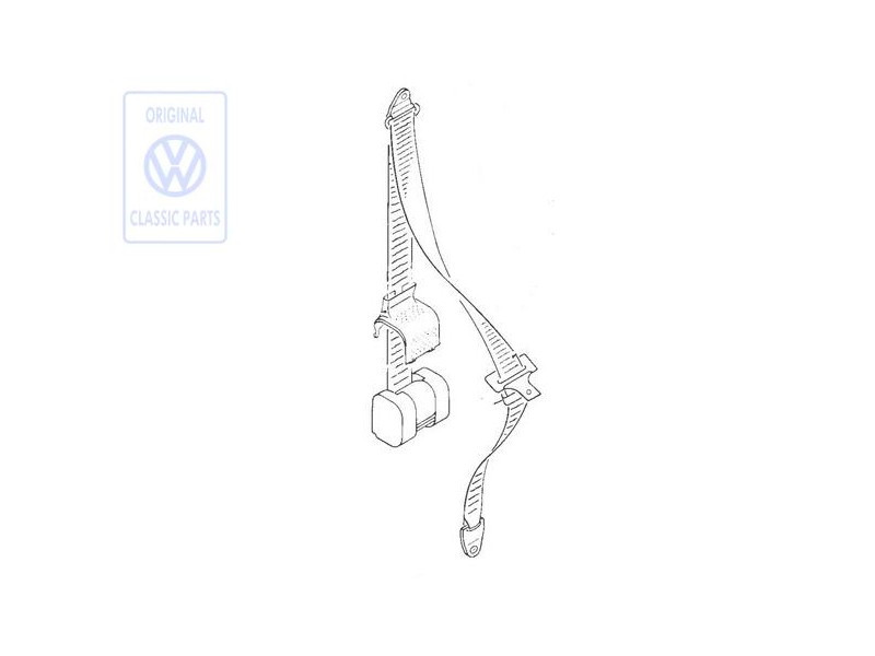 VW Original Cinturon Segur. 