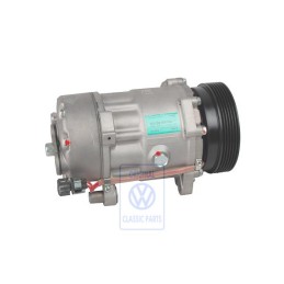 VW Original Compresor Aire Acondicionado Con Embrague Electromagn. 