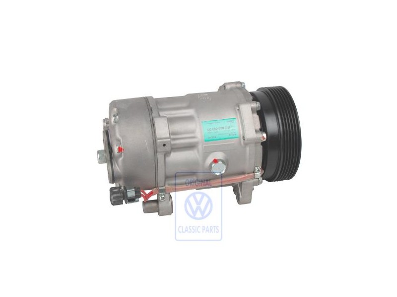 VW Original Compresor Aire Acondicionado Con Embrague Electromagn. 
