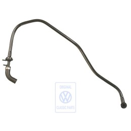 VW Original Tubo De Depresion Con Valvula De Retencion - 1H2612041AH