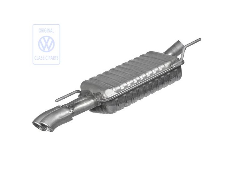 VW Original Silenciador Final - 1H6253609AL