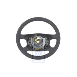 VW Original Volante Direccion Negro Satinado - 1J0419091AB01C