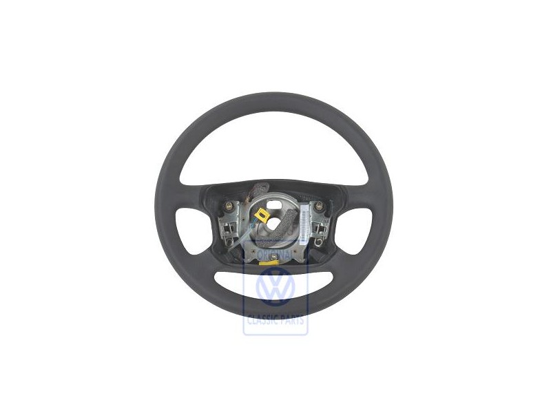 VW Original Volante Direccion Negro Satinado - 1J0419091AB01C