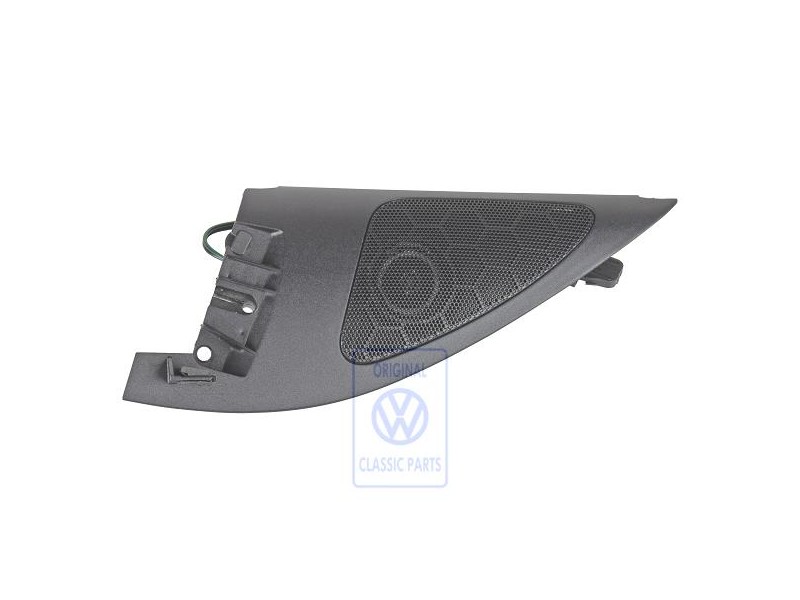 VW Original Embellecedor Con Altavoz Negro Satinado - 1J0837973AD01C