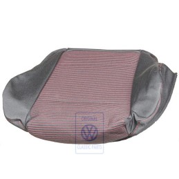 VW Original Tapizado Asiento Tejido Negro/Rojo - 1J0881405CDNPH
