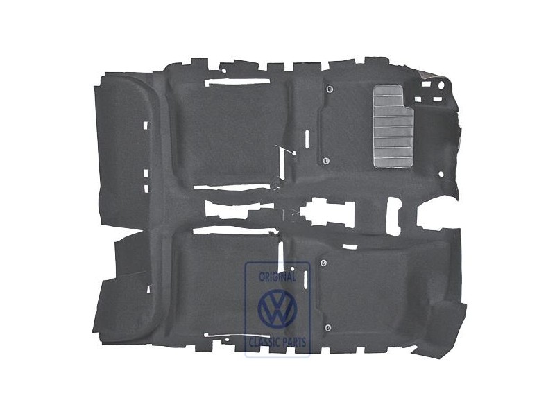 VW Original Moqueta Negro - 1J1863367AE07N