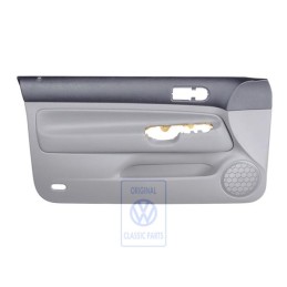 VW Original Revestimiento Puerta Tela Negro/Gris Franela - 1J3867011BQHRQ