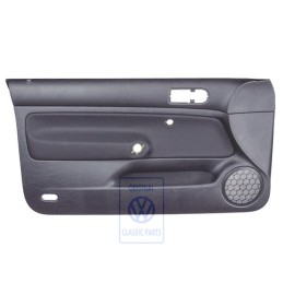 VW Original Revestimiento Puerta (Tela) Negro/Negro - 1J3867011BSHRP