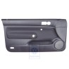 VW Original Revestimiento Puerta (Tela) Negro/Negro - 1J3867011BSHRP