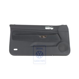 VW Original Revestimiento Puerta Tela Negro - 1J3867011CBPDG