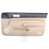 VW Original Revestimiento Puerta Tela Negro/Beige Claro - 1J3867012CCHRR