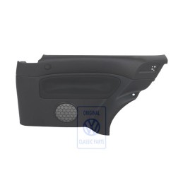 VW Original Revestimiento Lateral (Tela) Negro/Negro - 1J3867044CGHRP